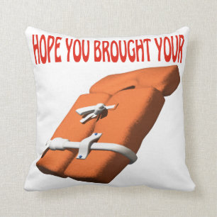 Life Preserver Throw Pillow