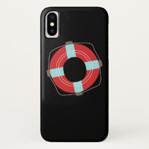 Life Preserver Water Swim Safety Lifeguard iPhone X Case