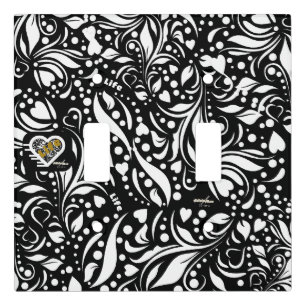 Life Quote Black Wall Plate - Adiela Akoo