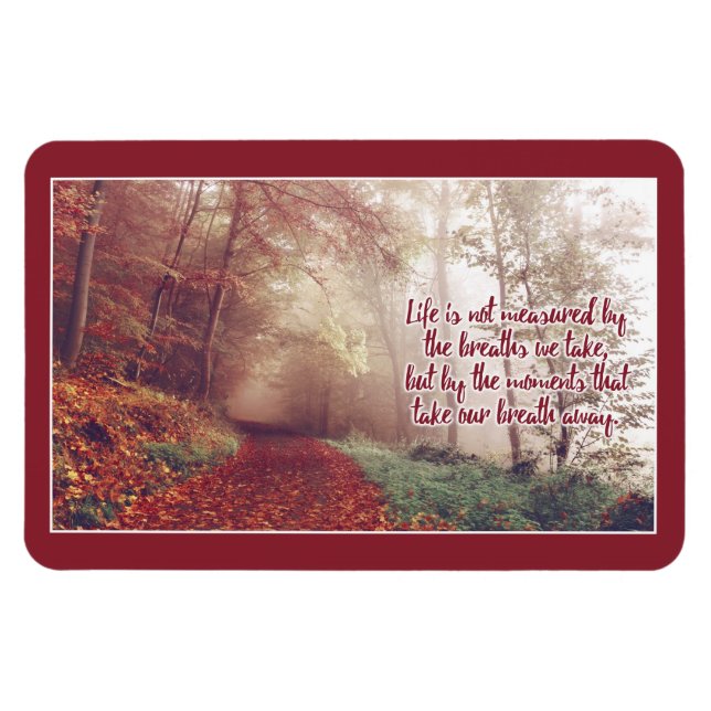 Life Quote magnet (Horizontal)