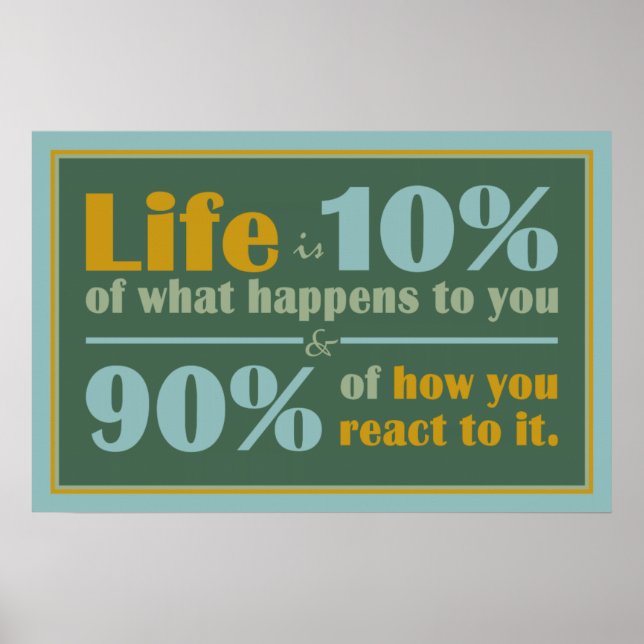 LIFE QUOTE poster (Front)