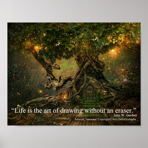Life quote poster