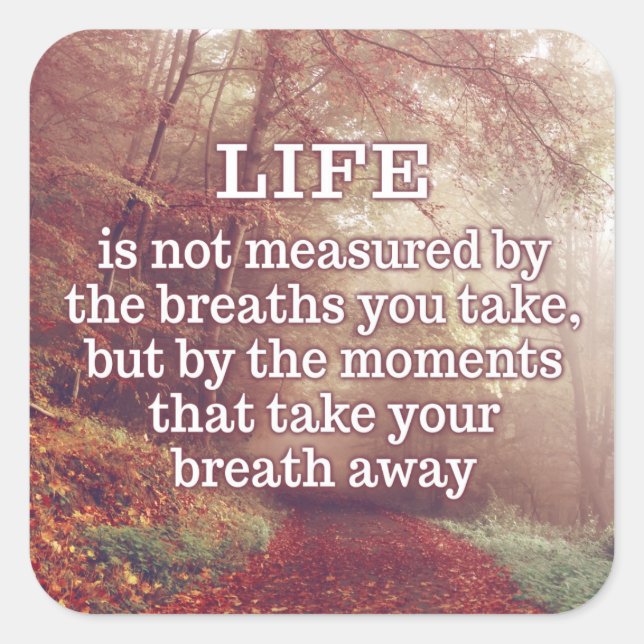 Life Quote stickers (Front)