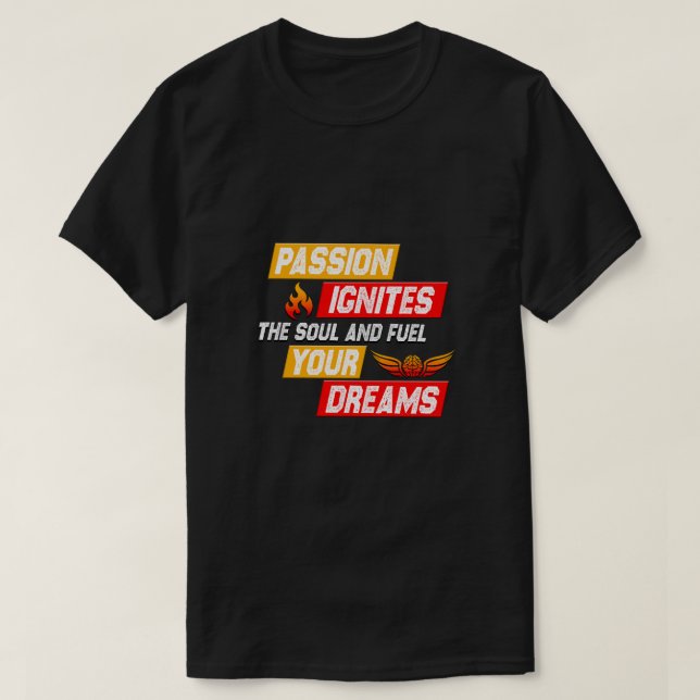 Life Quote T-Shirt (Design Front)