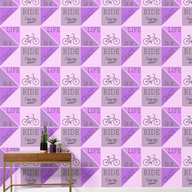 Life Quote Wallpaper (Hallway)