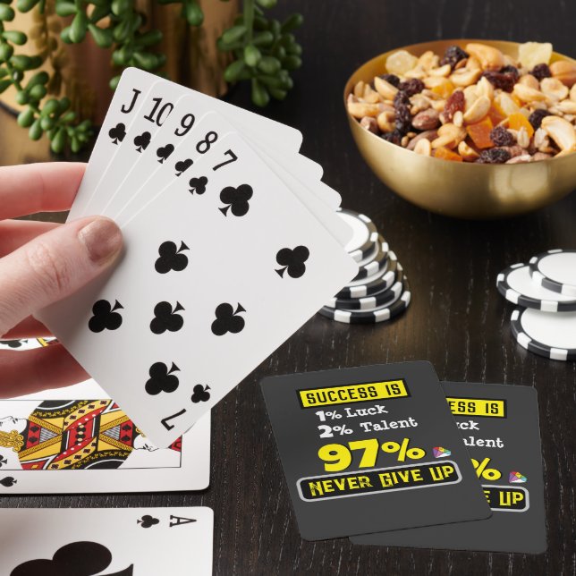 Life Quotes, Graduation, Congratulations Poker Cards (In Situ)