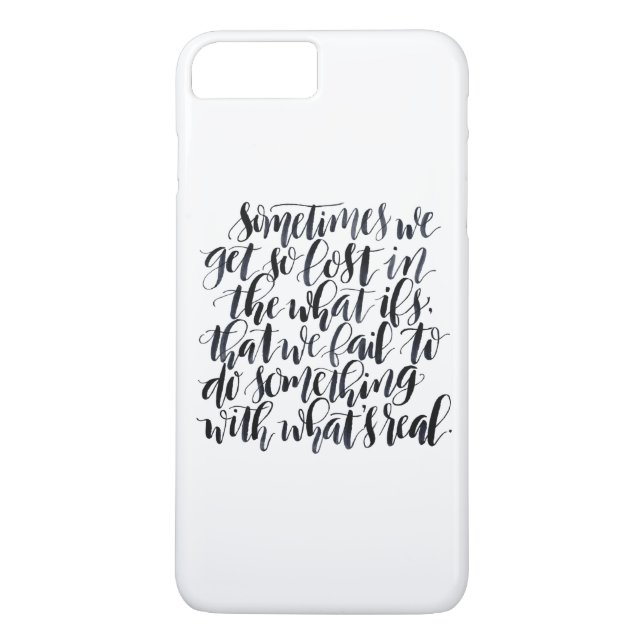 Life Quotes: Sometimes We Get So Lost In The What Case-Mate iPhone Case (Back)