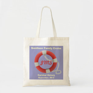 Life Ring Personalized Lt. Tote Bag
