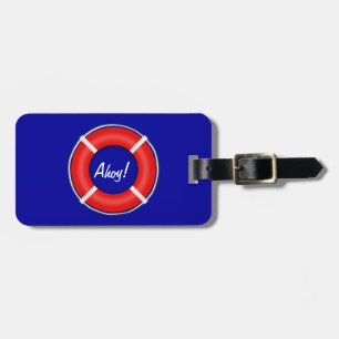 Life Ring Personalized Luggage Tag