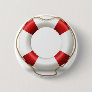 Life Ring Preserver Button