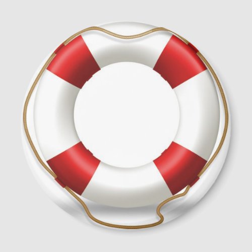 Life Ring Preserver Magnet