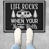 Camper Life - We Sleep Around - Outside Doormat – Gia Roma