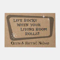 This is How We Roll Welcome Mat, Personalized Doormats, RV Welcome Doormat,  Home Decor, Front Door, Home Doormat, Custom Door Mats, Outdoor