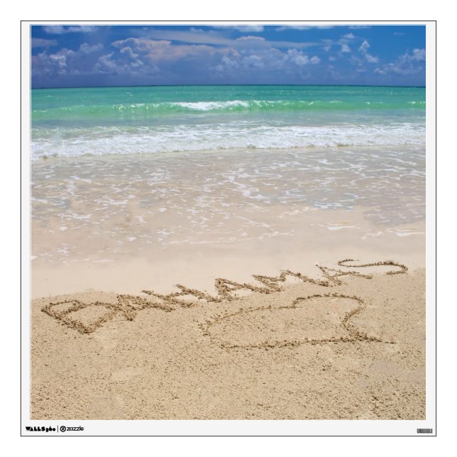 Life’s a beach wall decal (Front)