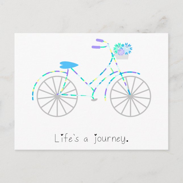 Life’s a Journey. Postcard (Front)