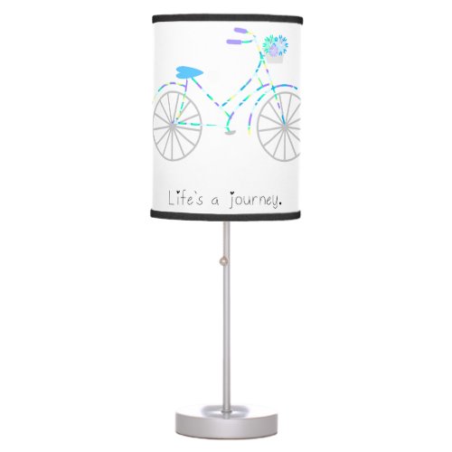 Lifes a Journey Table Lamp