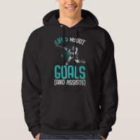 Life´s About Goals Hockey Player Ice Hockey Youth