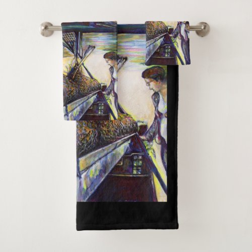 Lifes Hurling Destiny Bath Towel Set