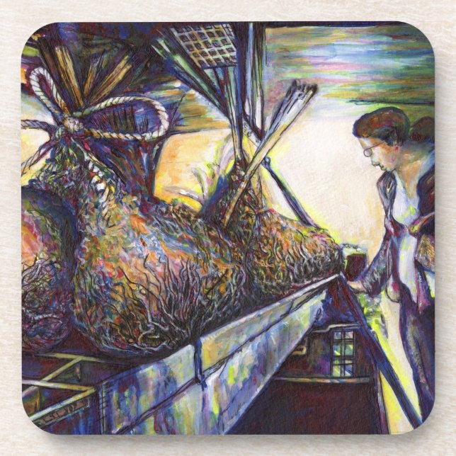 Life’s Hurling Destiny Beverage Coaster (Front)