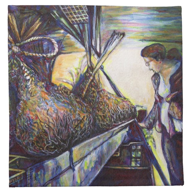 Life’s Hurling Destiny Cloth Napkin (Front)