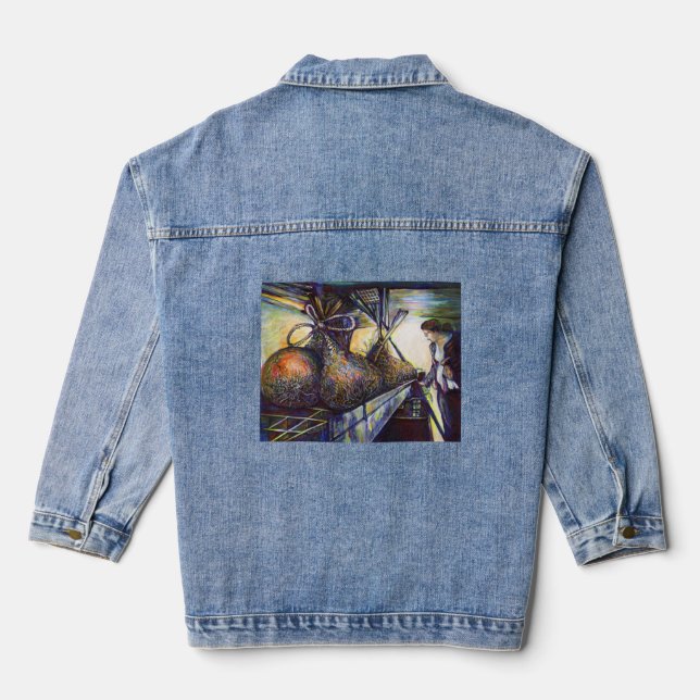 Life’s Hurling Destiny Denim Jacket (Back)