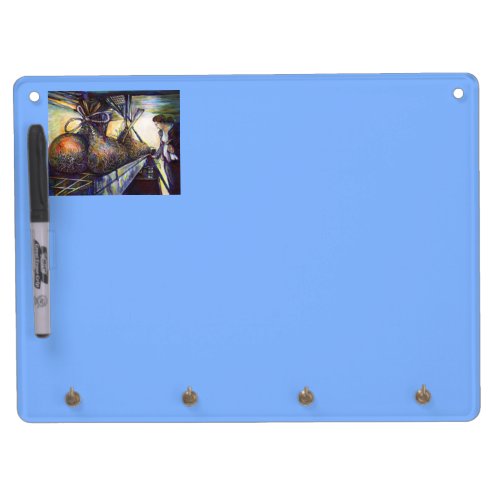 Lifes Hurling Destiny Dry Erase Board With Keychain Holder