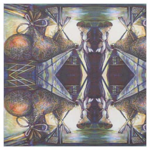 Life’s Hurling Destiny Fabric