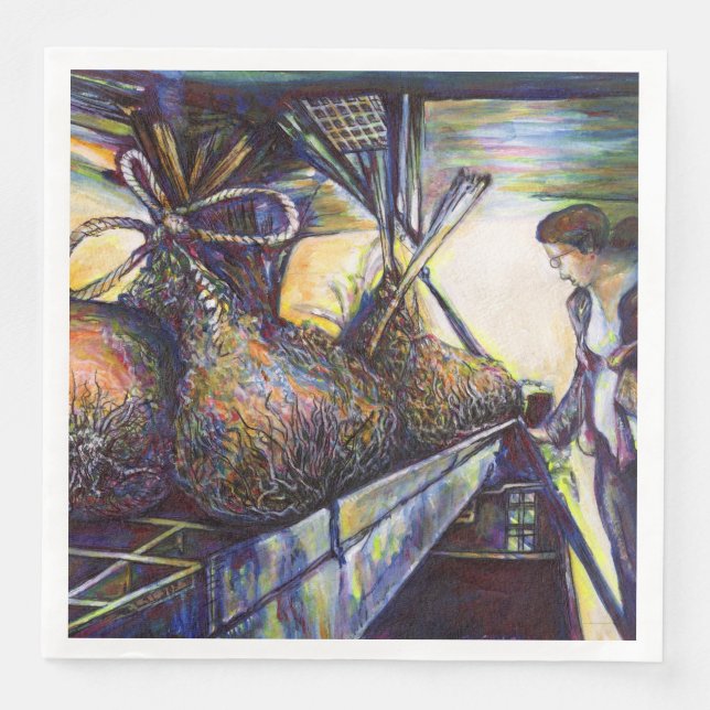 Life’s Hurling Destiny Paper Dinner Napkins (Front)