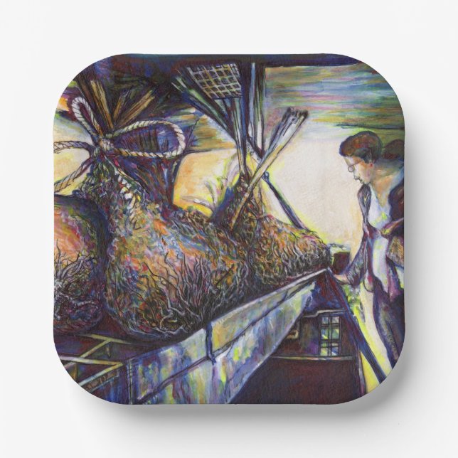 Life’s Hurling Destiny Paper Plates (Front)