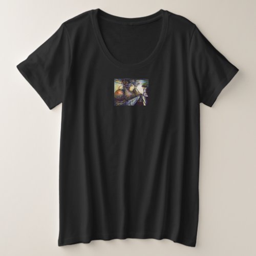 Lifeâs Hurling Destiny Plus Size T_Shirt