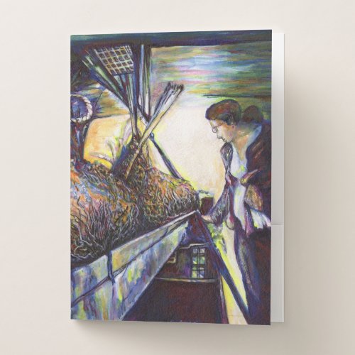 Lifes Hurling Destiny Pocket Folder