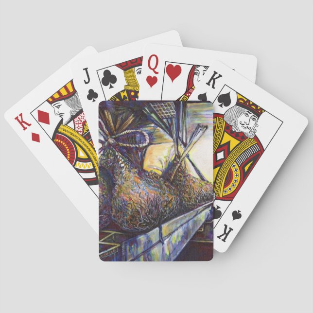 Life’s Hurling Destiny Poker Cards (Back)