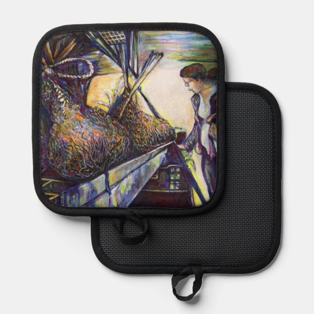 Life’s Hurling Destiny Pot Holder (Front/Back)