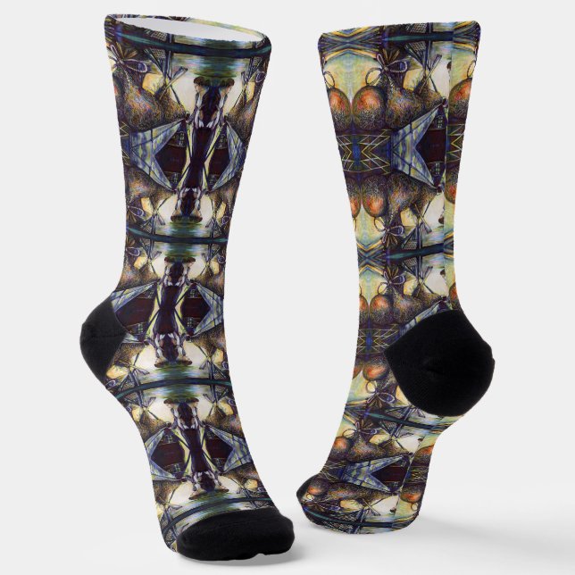 Life’s Hurling Destiny Socks (Angled)
