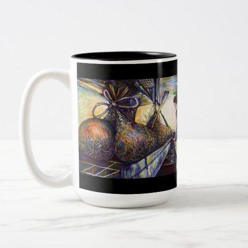 Lifes Hurling Destiny Two_Tone Coffee Mug