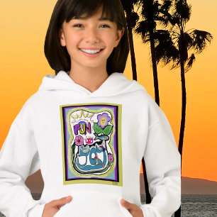 Life’s too short, Have Fun! Whimsical Joy  Hoodie