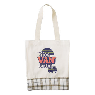 Life’s VANtastic 2025 Trend Palette Zazzle HEART Tote Bag