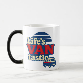 Life’s VANtastic Red Cream Blue Edition Color Morph Mug