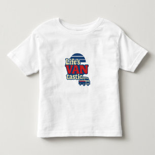Life’s VANtastic Red Cream Blue Edition Toddler T-shirt