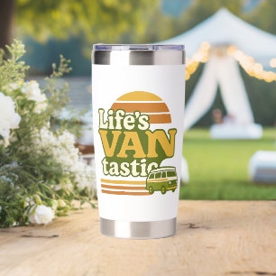 Life’s VANtastic Retro 70s Van Graphic Insulated Tumbler