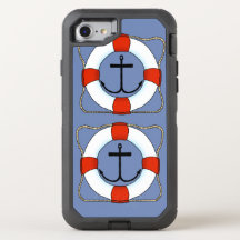 Life Saver and Anchor Boating Otterbox Cell Phone