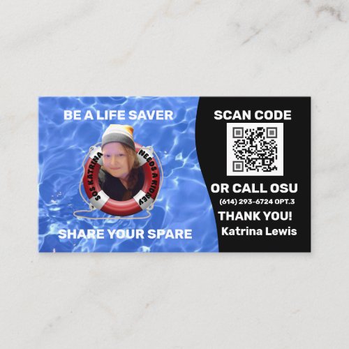 Life Saver Business Card