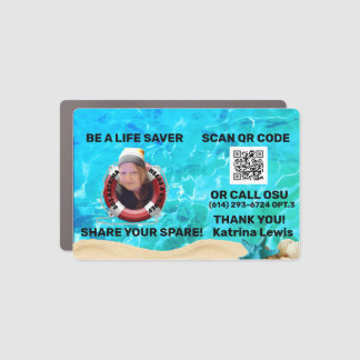 Life Saver Car Magnet