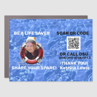 Life Saver Car Magnet