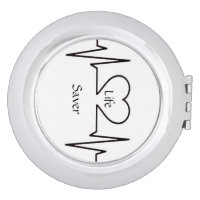  Compact Mirror with Monogram Initial Pocket Mirror Bachelorette  Bridesmaid Gift (Silver, Initial: H) : Beauty & Personal Care