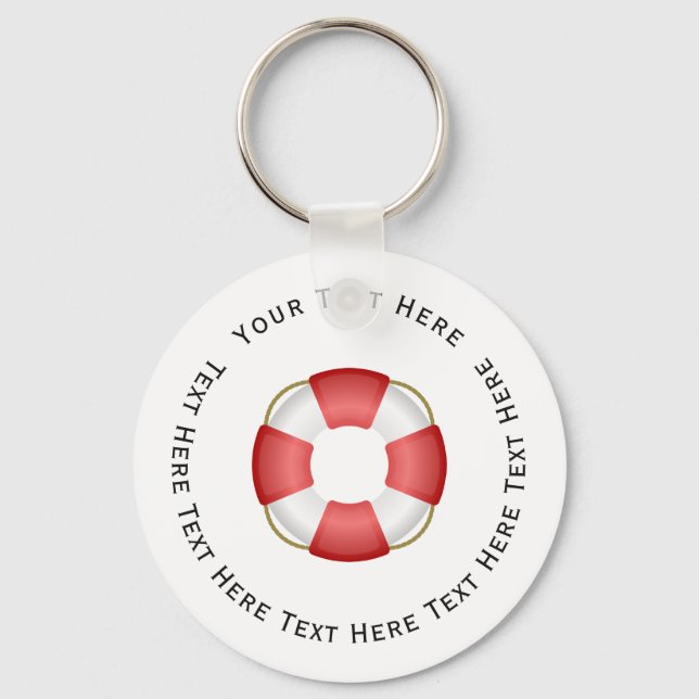 Life Saver Keychain (Front)