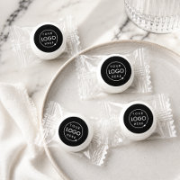 Life Saver Mints | Black Logo Business Candy Favor