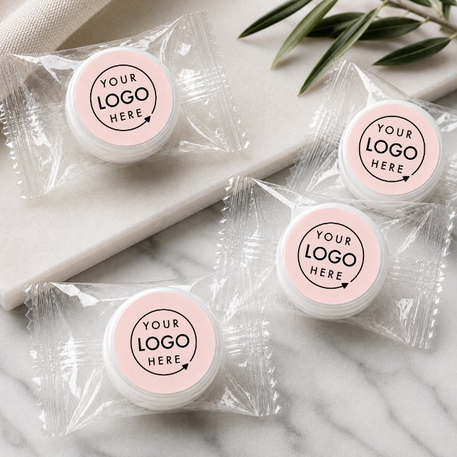 Life Saver Mints | Custom Pink Logo Business Favor (Custom pink logo Life Saver Mints for beauty brands, boutiques, and spa client gifts.)
