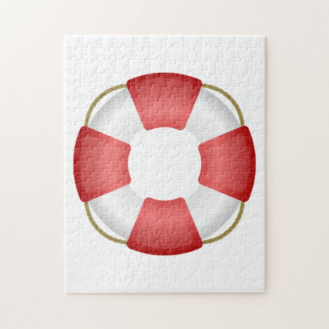 Life Saver Personal Flotation Device Jigsaw Puzzle (Vertical)