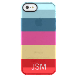 Life Saver Stripe Clear iPhone SE/5/5s Case